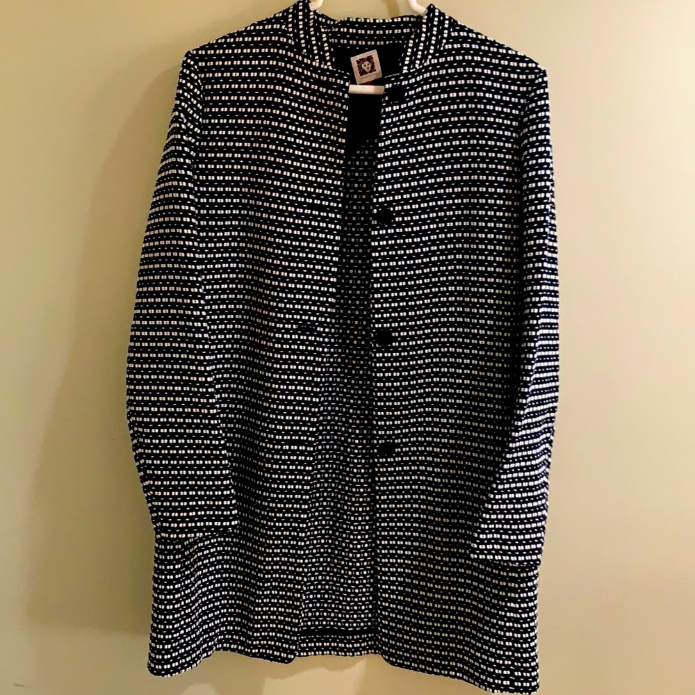 Anne Klein Long Sleeve Blazer Jacket